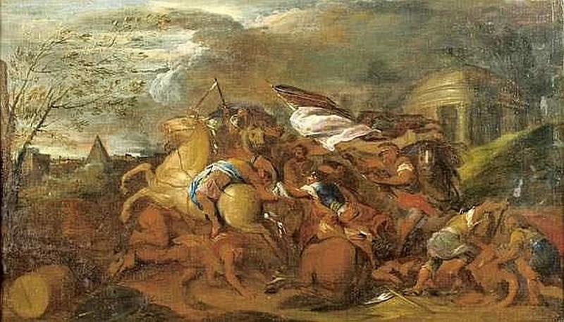 Pier Dandini - 271, Una carica di cavalleria